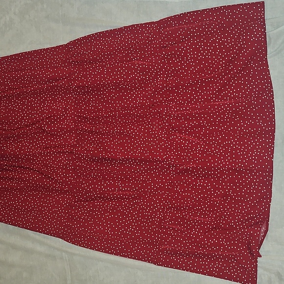 Bloomchic RED POLKA DOT midi Shift Dress Size 18/20 2X - Picture 6 of 12